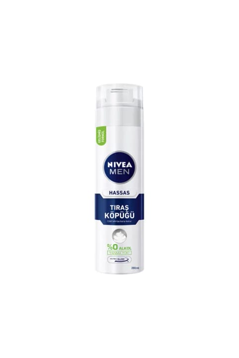 NIVEA Men فوم اصلاح برای پوست حساس ۲۰۰ میلیلیتر