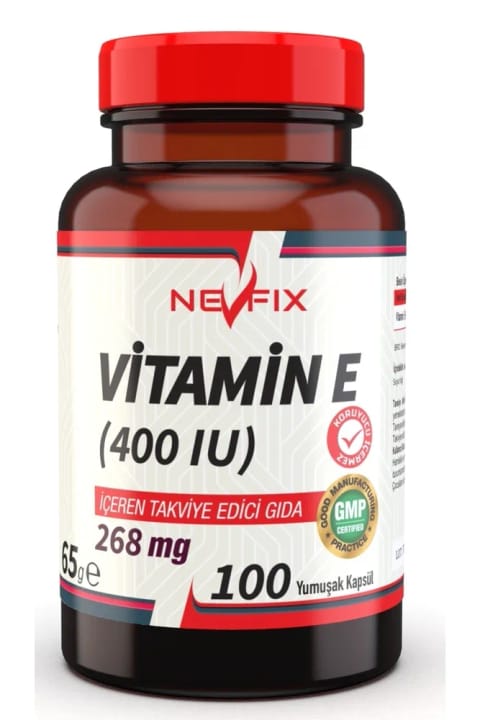 نوفیکس ویتامین E 400 واحد بینالمللی (268 میلیگرم) 100 کپسول نرم