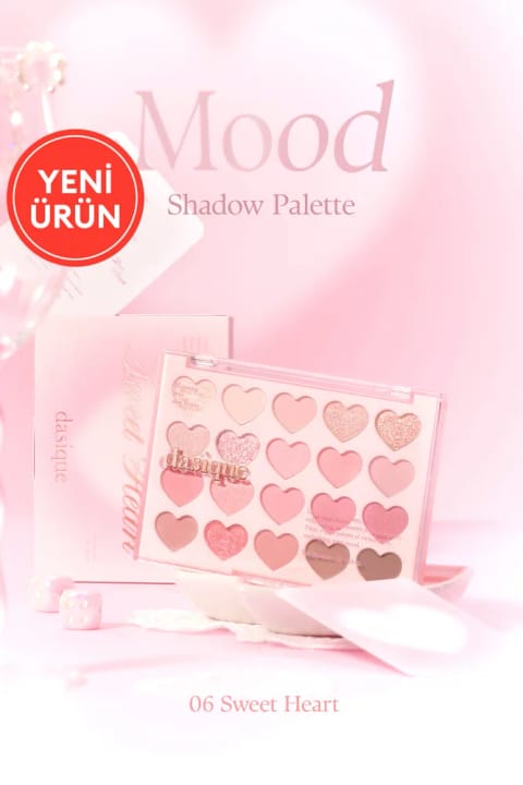 پالت سایه ۲۰ رنگه داسیک مد Shadow Palette — 06 Sweet Heart