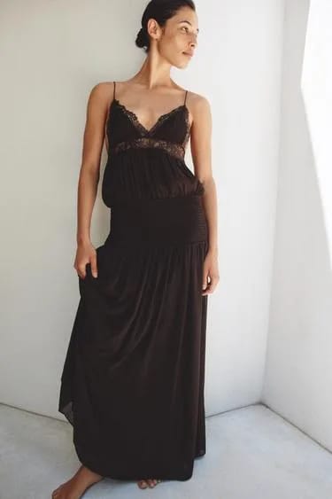 Zara Lace Strappy Dress