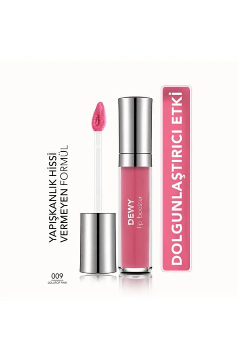 Flormar Dewy Lip Booster رژ لب براق 09 Lollipop Pink