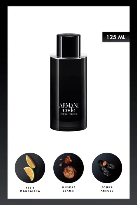 Giorgio Armani Code ادو پارفم ۱۲۵ میلیلیتر مردانه
