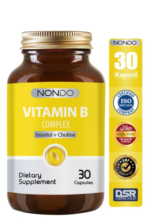 Nondo ویتامین B کمپلکس 30 کپسول