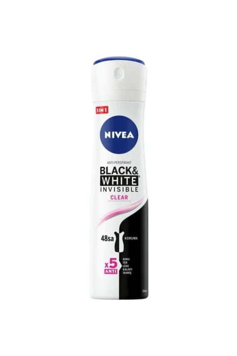 NIVEA Invisible Black & White Clear زنانه