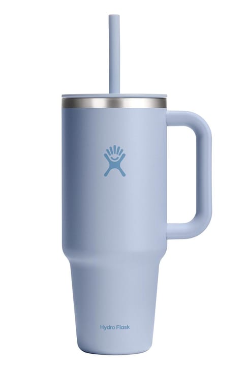 ترموس سفر Hydro Flask All Around Travel Tumbler با نی، ۱۱۸۳ میلی‌لیتر (۴۰ Oz) - Surf Mavi