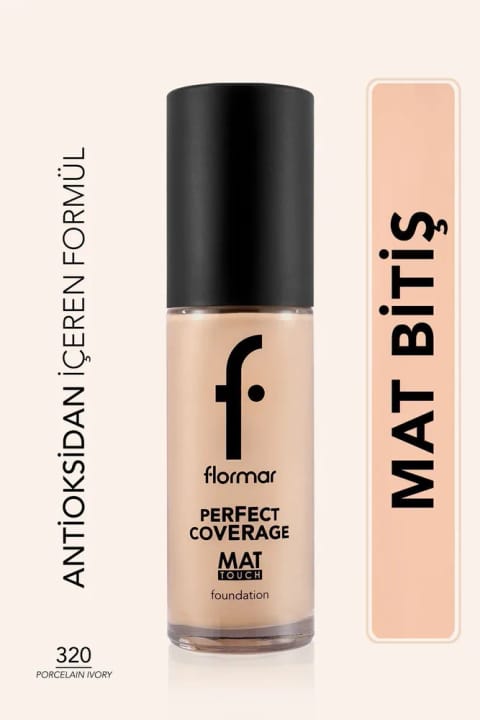 فونداسیون مات فلورمار حاوی ویتامین E - Mat Touch Foundation - 321 Natur...