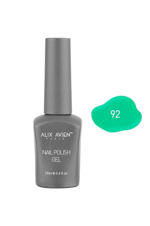 لاک ژلی دائمی سبز تیره Alix Avien 92