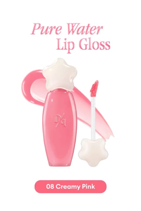 dasique لیپ گلاس آبرسان و مغذی Pure Water Lip Gloss (08...