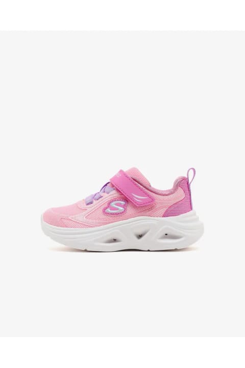 SKECHERS SOLA GLOW 2.0 کتانی چراغدار دختر بچه صورتی مدل 303729N PKLV
