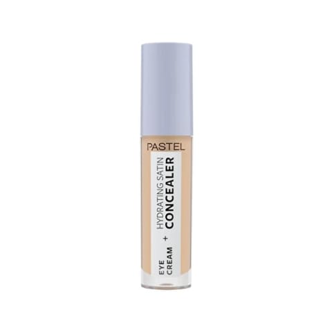 Pastel Makeup To Skincare Eye Cream + Hydrating Satin Concealer - کرم دور چشم + کانسیلر ساتن آبرسان 64 Medium Light
