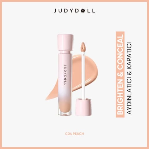 کانسیلر روشن‌کننده زیر چشم Judydoll C04 Peach