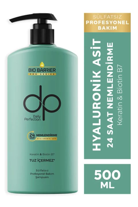 dp Daily Perfection Bio Barrier 24 ساعت شامپو مرطوبکننده 500 میلیلیتر