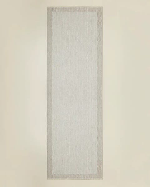 فرش راهرو Zeno 100x300 سانتی‌متر بژ - کرم