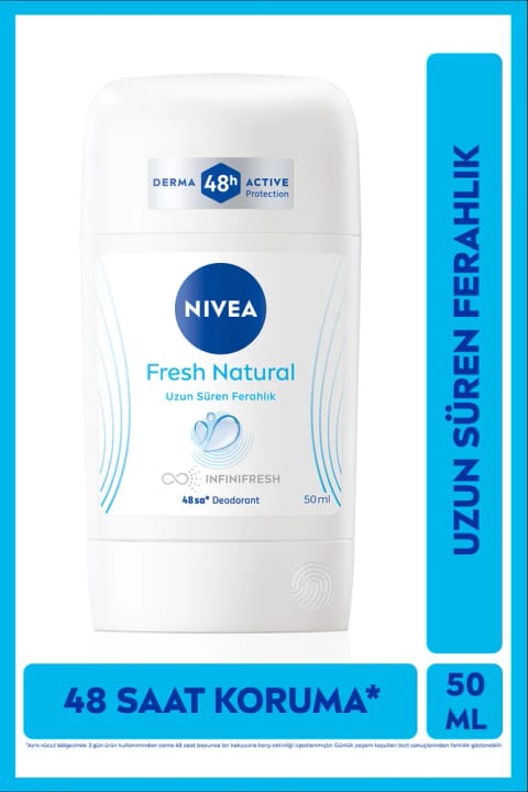 NIVEA دئودورانت استیکی زنانه Fresh Natural 50ml