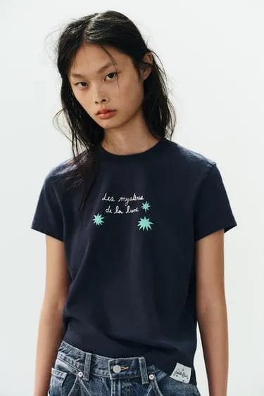 تیشرت چاپی Isabelle Feliu