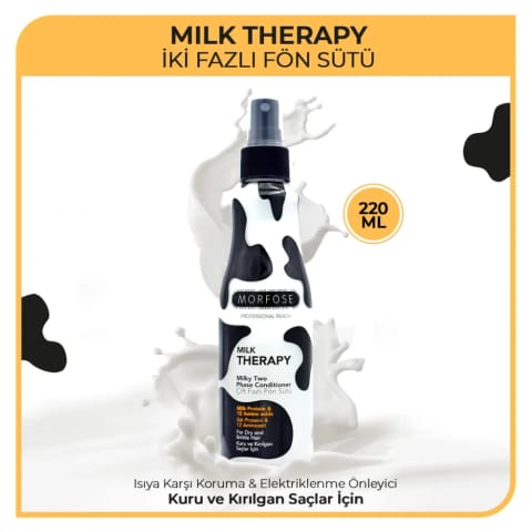 Morfose Milk Therapy شیر خشک دو فاز مو 220 میلی‌لیتر
