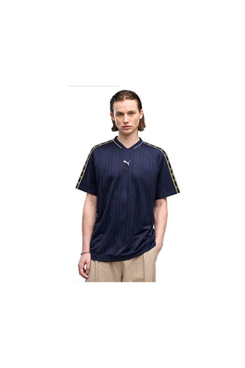 تی‌شرت روزمره مردانه Puma CLASS RELAXED JERSEY سرمه‌ای 69430106