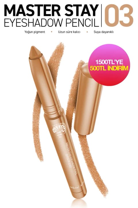 Alix Avien Master Stay مداد سایه چشم کرمی ضدآب با ماندگاری ۱۱ ساعت — 03 Peachy Gloss