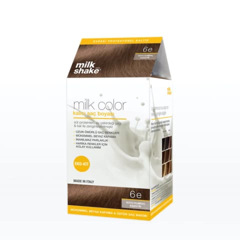 milk_shake Milk Color Eko رنگ موی دایم ست 6E قهوهای تیره اگزوتیک