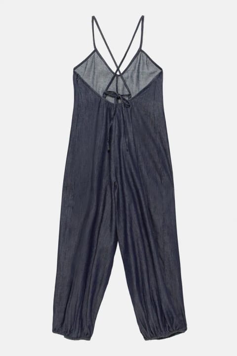 شلوارک جین بلند بنددار Pull&Bear
