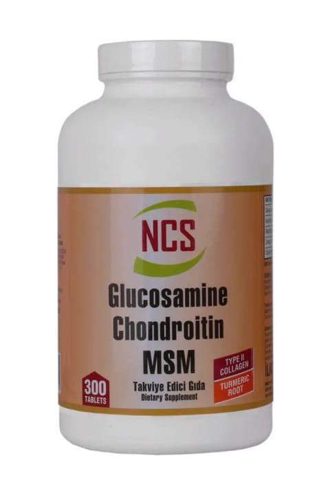 NCS Glucosamine Chondroitin 300 Tablet Msm Zerdeçal