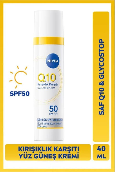 NIVEA Q10 SPF50 ضدچروک صورت