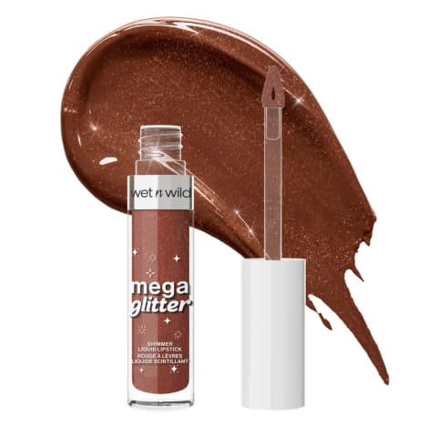 رژ لب مایع براق و درخشان wet n wild Mega Glitter Shimmer - مدل Hear Me Out