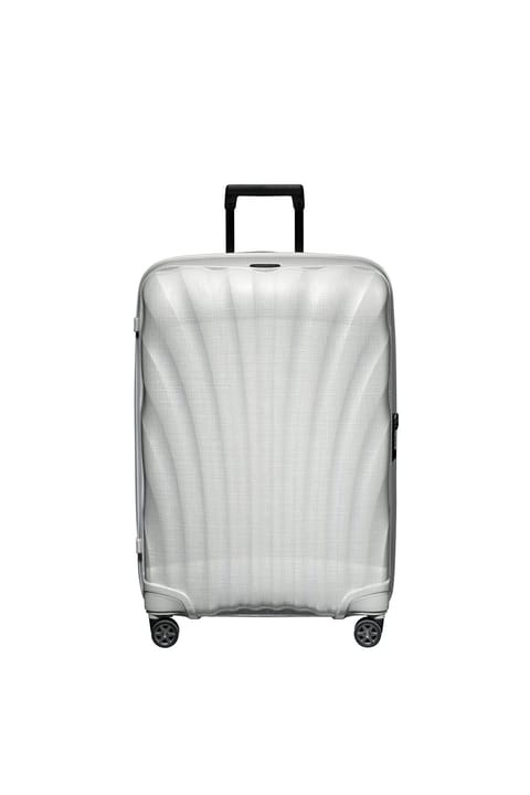 چرخدار Samsonite C-Lite Spinner سفید - چمدان بزرگ 75 سانتیمتری 4 چرخ