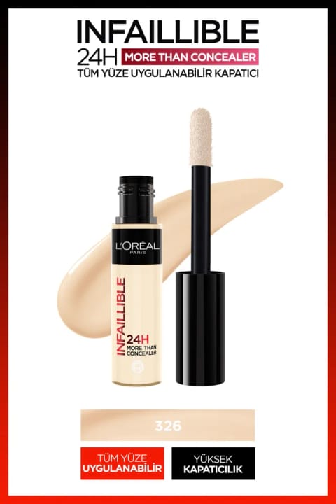 لوئال پاریس Infaillible 24H کانسیلر تمام صورت — 326 Vanilla