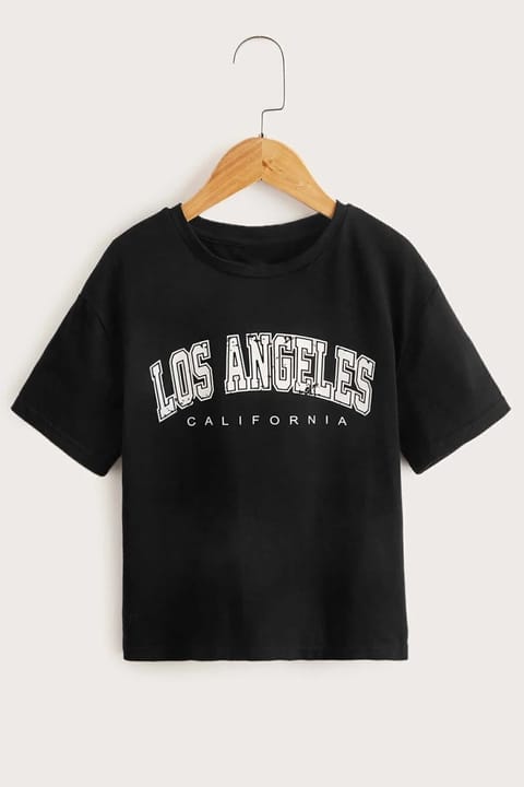 تیشرت نخی بچگانه Los Angeles uyguntarz