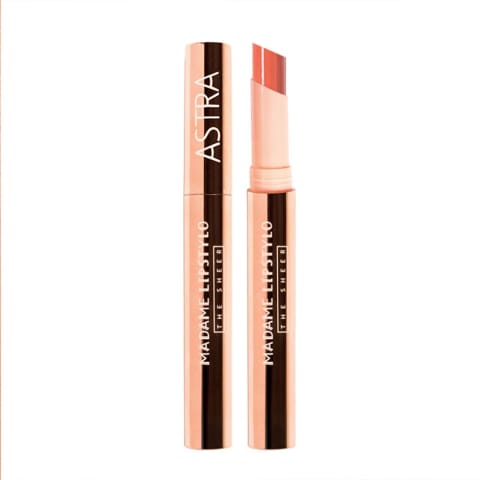 Astra Madame Lipstylo The Sheer رژ لب براق 02 Voila De Nude