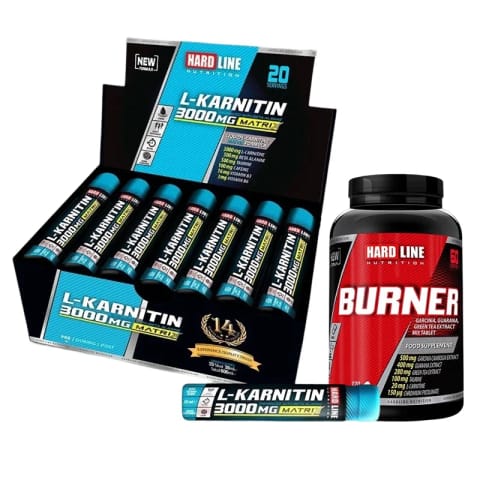 Hardline L-Carnitine Matrix 3000 Mg + ترکیب Burner