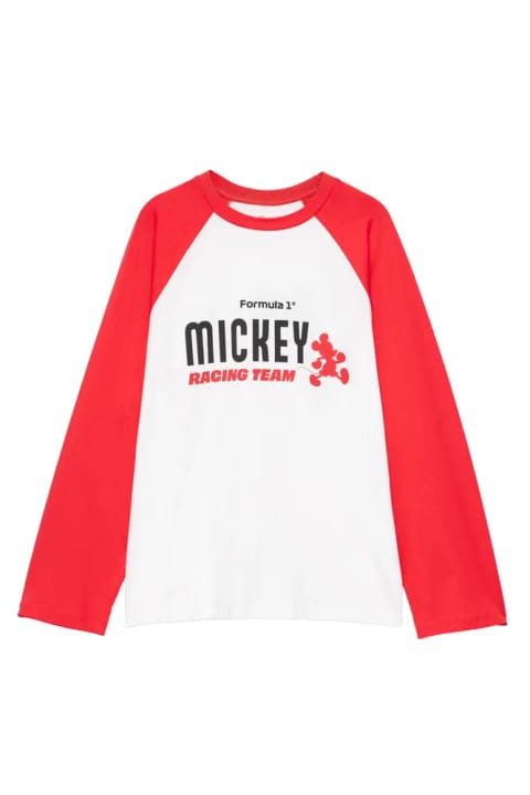 تیشرت آستین رگلان Disney x F1