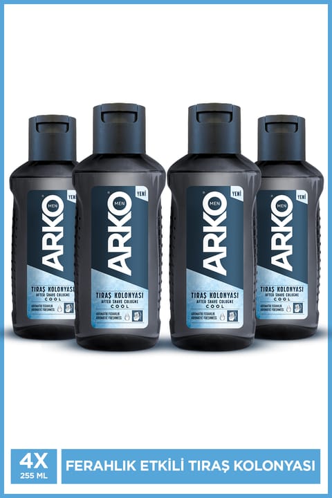 Arko Men Cool ادکلن و لوسیون بعد از اصلاح 4×255 میلیلیتر