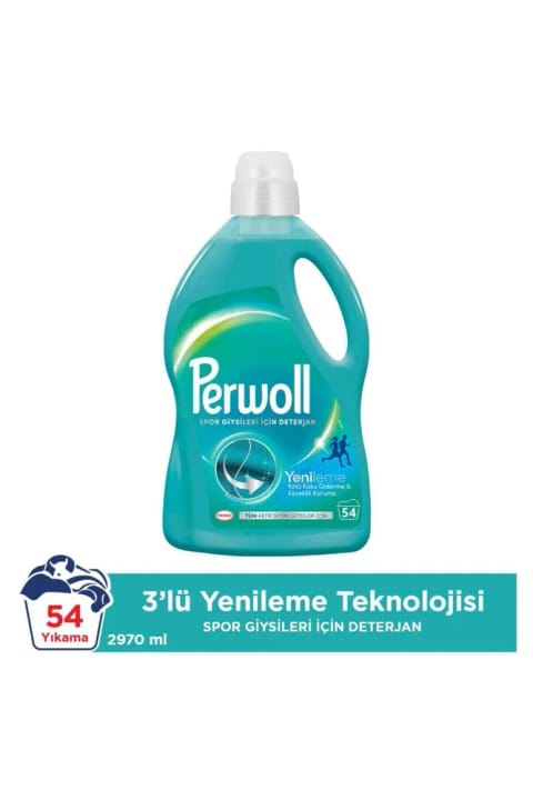Perwoll مایع لباسشویی مراقبت حساس Sport & Active Wear 2.97 L (54 Y...)