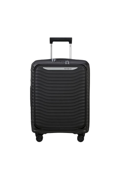 چرخ‌دار کابین Samsonite Upscape مشکی آکاردئونی - 55/20 با ورودی USB