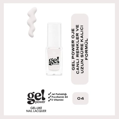Golden Rose Power Gel Like Nail Oje No: 04