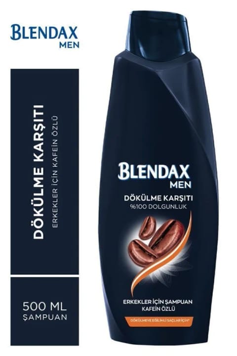Blendax شامپو ضد ریزش مو با عصاره کافئین 500 میلیلیتر مناسب موهای مستعد ریزش