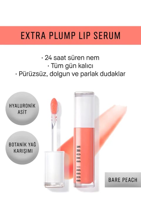 BOBBI BROWN Extra Plump حجم‌دهنده سرم لب - Bare Peach