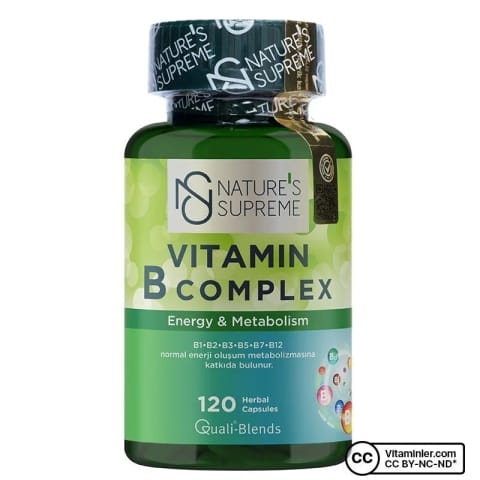 Nature's Supreme Vitamin B Complex 120 کپسول