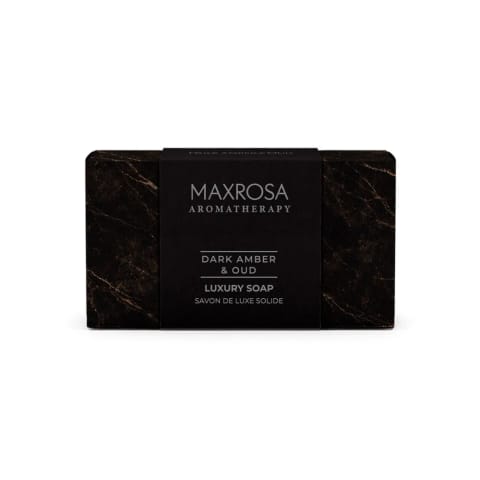 صابون جامد Maxrosa Dark Amber & Oud 100 گرم