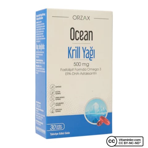 Ocean Krill Oil 500 Mg 30 کپسول