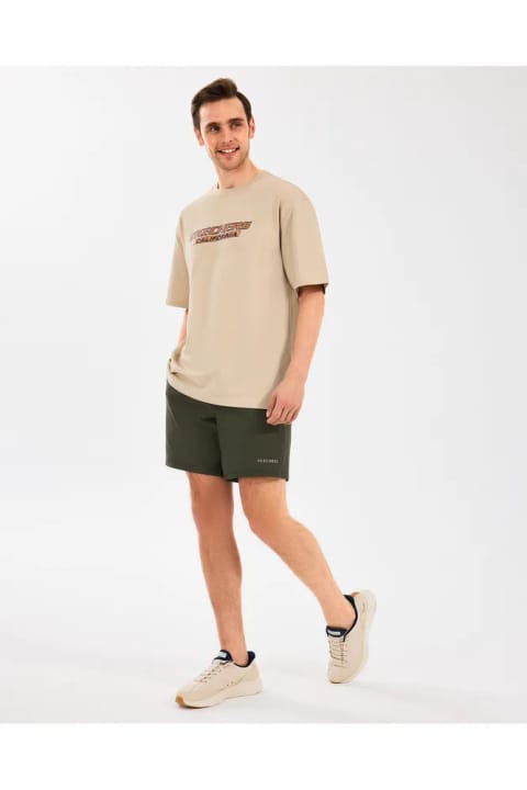 SKECHERS شورت مردانه مدل Micro 7 Inch سبز S2510195-308