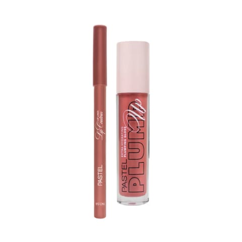 Pastel Perfect Lip Duo Plump Up Gloss 210 + Lip Contour Liner 56