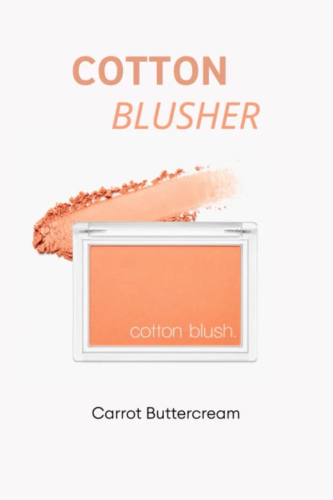 Missha Cotton Blusher رژگونه پنبه‌ای با بافت نرم و اجرای آسان (هویجی...)