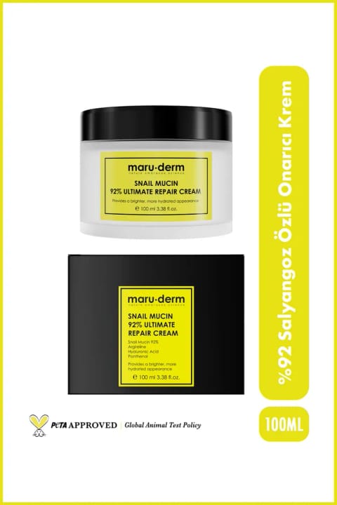 Maru.Derm کرم ترمیمکننده با ۹۲٪ عصاره حلزون ۱۰۰ میلیلیتر - Snail Mucin 92% Ultimate R...