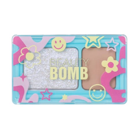 پالت سایه چشم دو رنگ Beauty Bomb 01