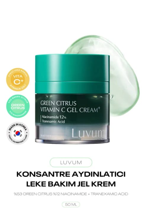 LUVUM Niacinamide Tranexamic Acid موثر ضد لک و روشن‌کننده Green Citrus Vit...