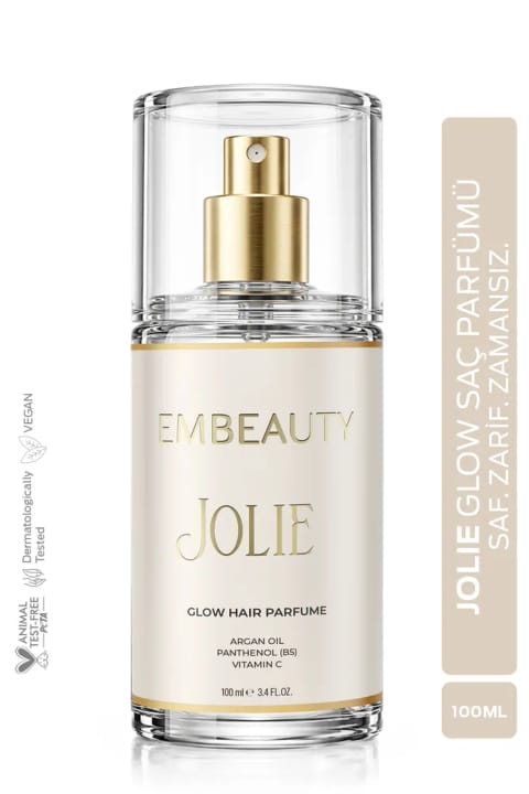 Embeauty Jolie Glow اسپری معطر مو با آرگان اویل 100 میلی‌لیتر