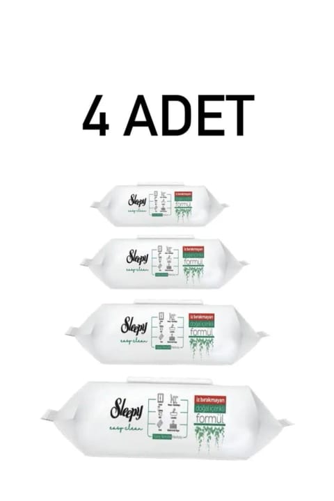 Sleepy Easy Clean دستمال تمیزکننده سطح سفید ۴۰۰ عددی